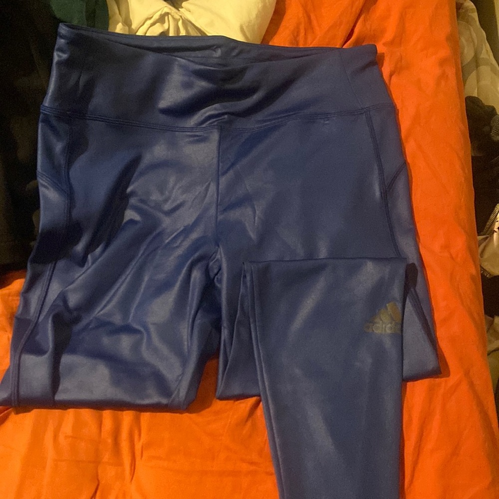 Blue Leggings never worn